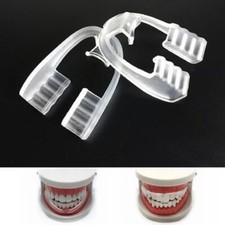 2pcs Dental Mouth Night Sleep Guard Teeth Protector Grinding Bruxism Gum shield