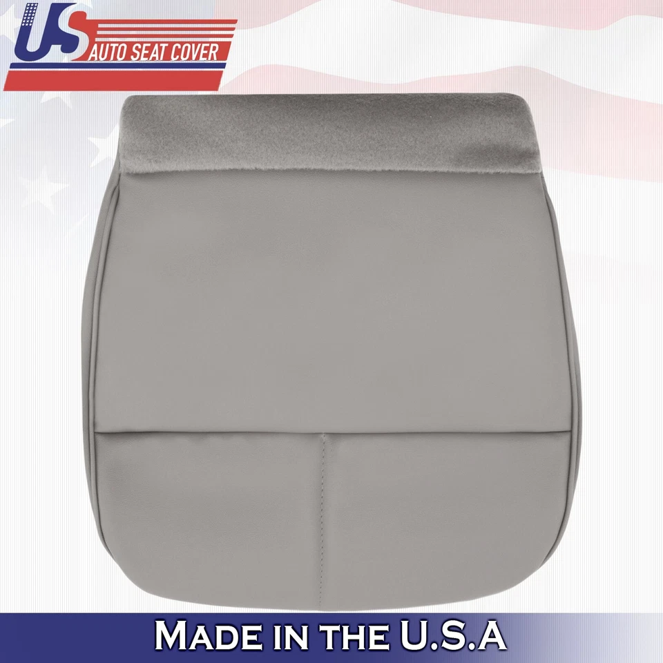 Fundas de vinilo grises inferiores para conductor y pasajero Ford E250 Econoline 1992 a 1999 Foto 3 de 4