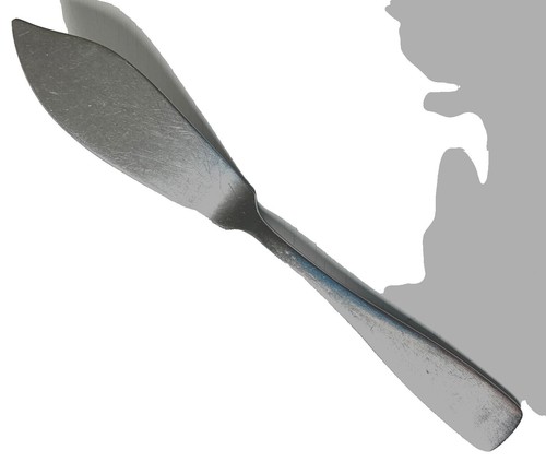 Vintage KONGE TINN Norway Spar Pewter Cheese Slicer Fork Butter