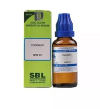 SBL Homeopathic Codeinum Dilution 30ml (6,12,30,200,1M CH)