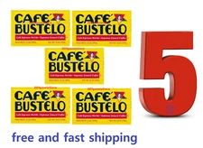 5 Cafe Bustelo expresso Ground Coffee 10 oz each Brick capuccino ESPRESO style