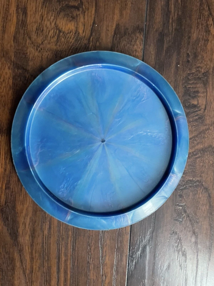 Discraft Ti Swirl 2020 Ledgestone Edition Raptor Blue Fairway Driver No Ink 175g - Image 2 of 4