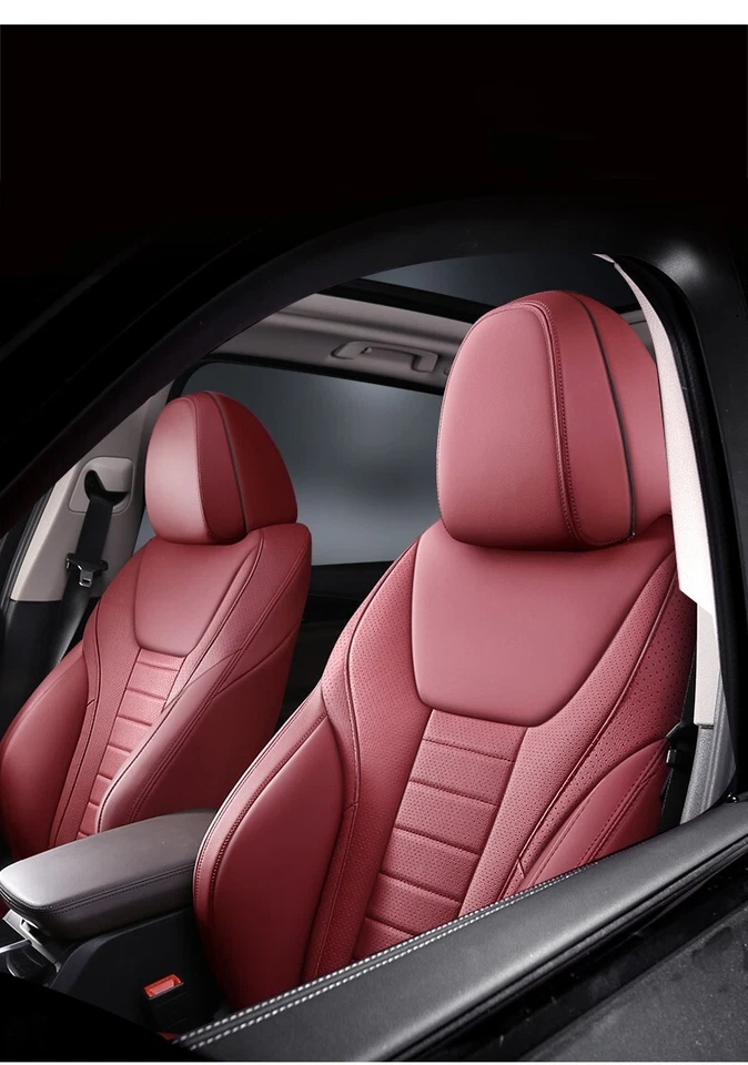 APTO PARA BMW SERIE 3 2014-2024 CUERO DURADERO FUNDA MOTOPTES COJÍN COCHE PERSONALIZADO Foto 3 de 4