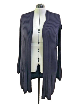Per Una Plus Size 20X Purple Open Front Cardigan