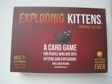 Exploding Kittens Card Game GUC Complete