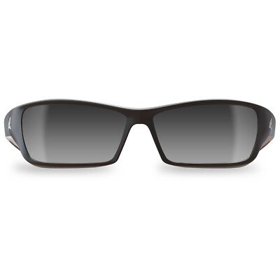 Edge Eyewear Sr117 Safety Glasses, Wraparound Silver Mirror Polycarbonate Lens,