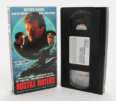 Hostile Waters (Screen One S9 E2) ~ 1997 VHS Movie TESTED HBO Home Video Hauer