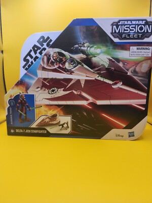 Star Wars Mission Fleet Ashoka Tano Delta-7 Jedi Starfighter Hasbro....E3