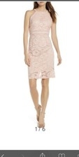 VINCE CAMUTO DRESS/PINK/LACE/SIZE 14/NEW WITH TAG/RETAIL$179/