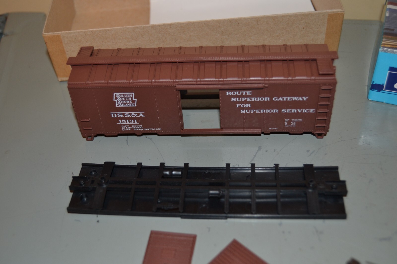ATHEARN+HO+SCALE+KIT+5969+DSS%26A+40%E2%80%99+BOXCAR+DELUTH+SOUTH ...