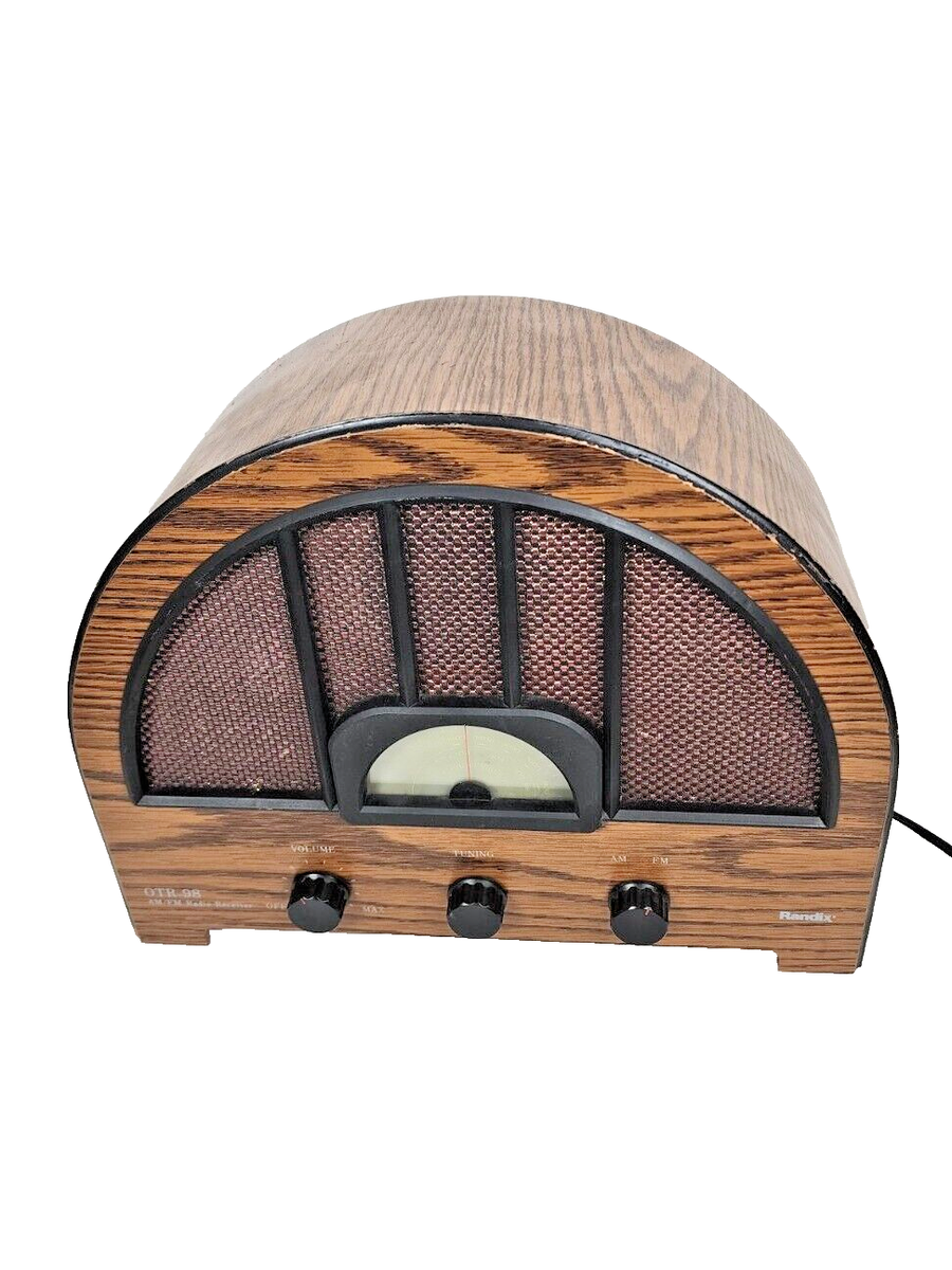 Randix radio Model OTR-98 Cariole AM/FM Radio Wood Cabinet | eBay