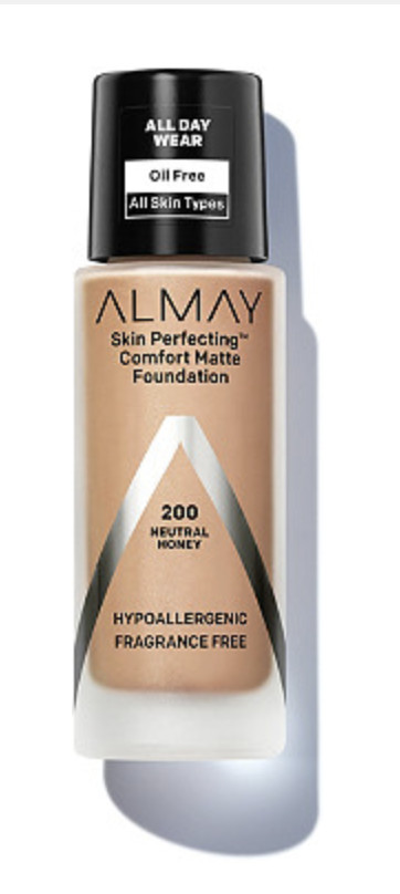 Матирующая тональная основа Almay Skin Perfecting Comfort, на ваш выбор