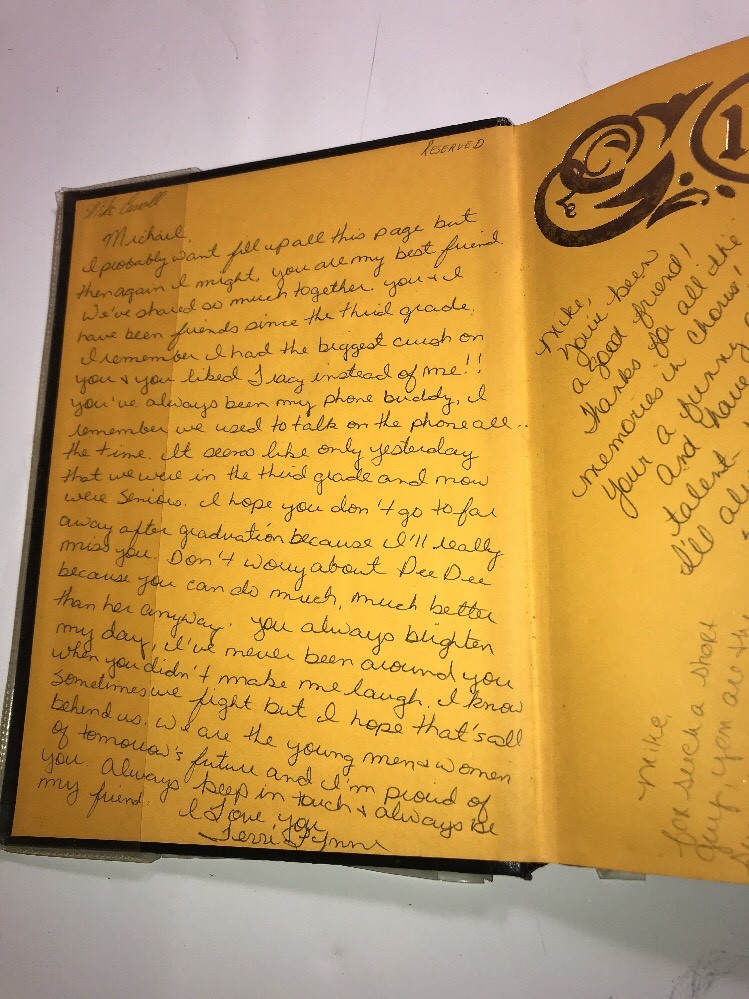 Dresden Tennessee TN High School Year book 1984 LIONS Michael L Carroll