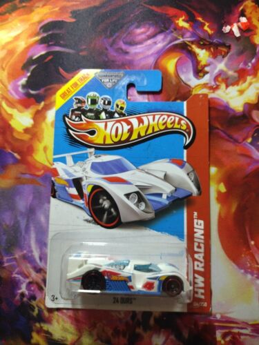 2013 Hot Wheels HW Racing Series 24 OURS Wheel Error 5Y rear MC5 front. HTF Rare - Picture 1 of 6