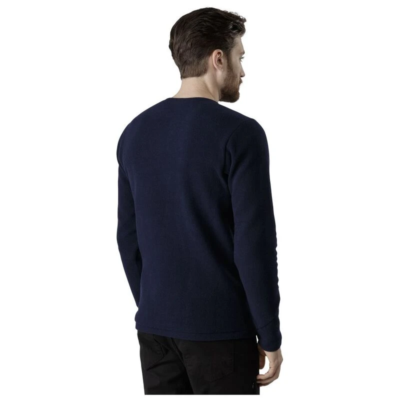 Arc'teryx Donavan V-Neck Sweater Mens Size S Blue Wool Blend