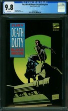 Fury / Black Widow: Death Duty Graphic Novel (CGC 9.8 White) Rare 1995, Nick 