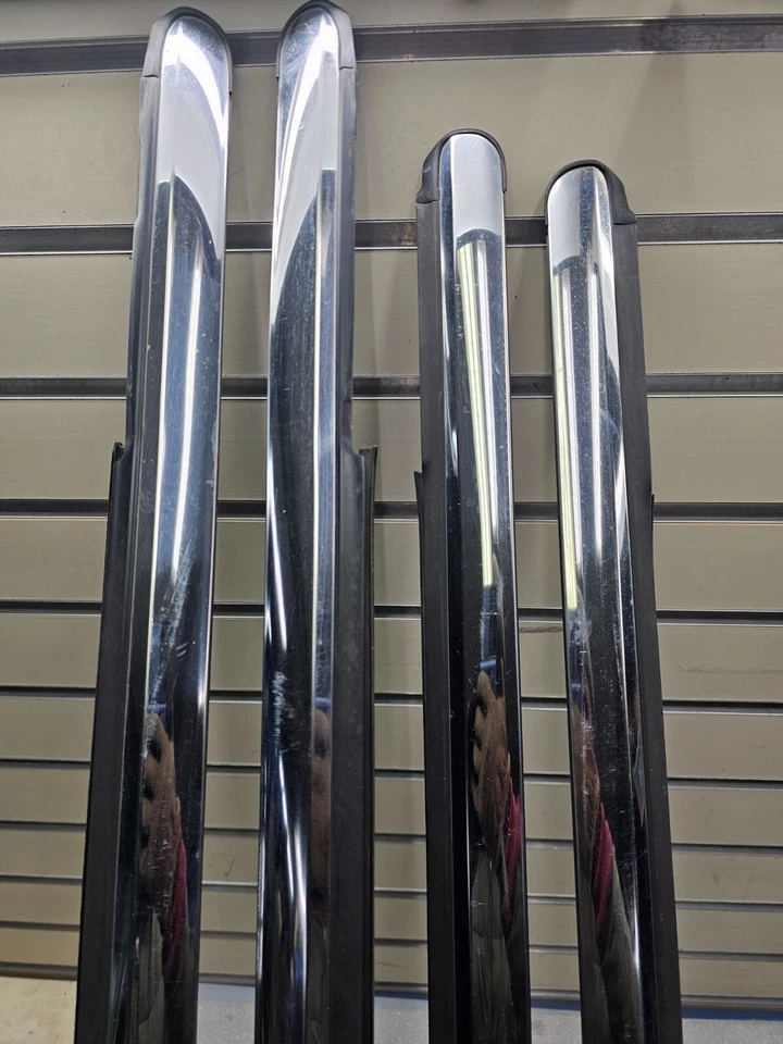 🔥05-10 CHRYSLER 300 300C MOLDURA VENTANA BARRIDO CINTURÓN FIELTRO MOLDURA OEM SRT8 cromo Foto 3 de 4