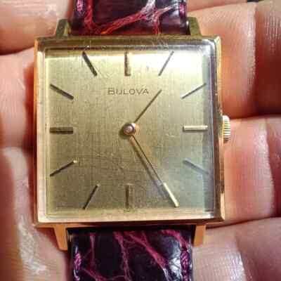 Bulova Herren 11bll Tiens L'heure 28/28mm mechanische Uhr-
