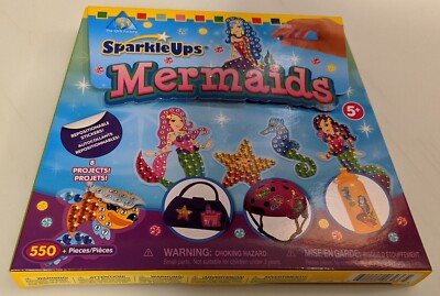64365 - Mermaids SparkleUps, by the Orb Factory - Jewel-by-Number - For Ages 5+