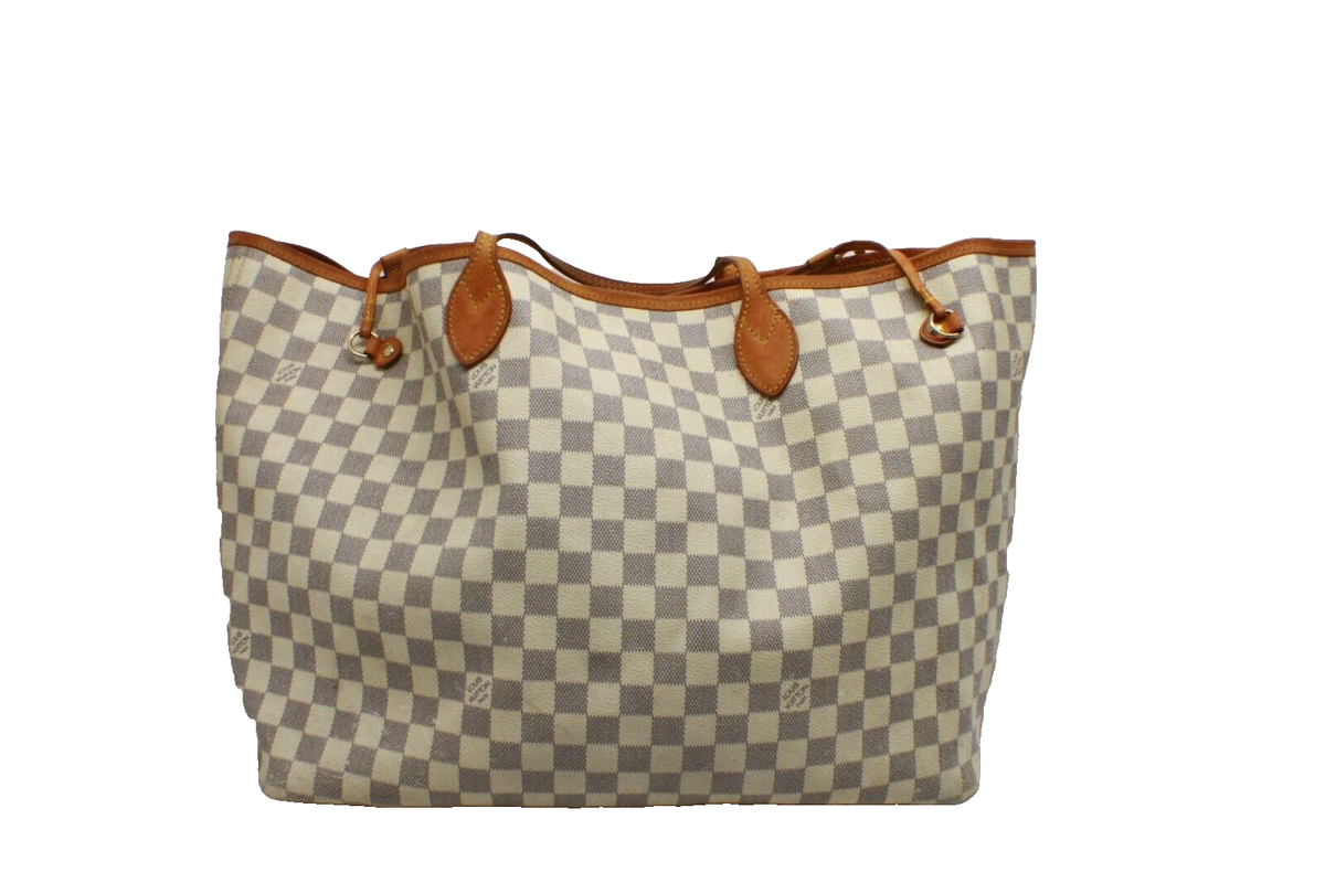 👜 Louis Vuitton Neverfull Azure GM - Iconic Pre-Owned Designer