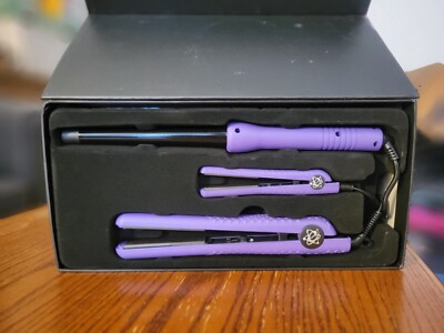 #ad Evalectric 100% Ceramic Flat Iron Wand and Mini Iron $99.00