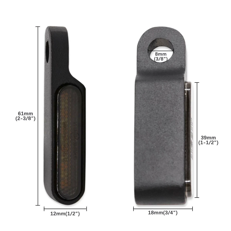 Handlebar LED Turn Signals Blinker Running Light For-Harley Sportster 1200 883 - Imagem 3 de 4