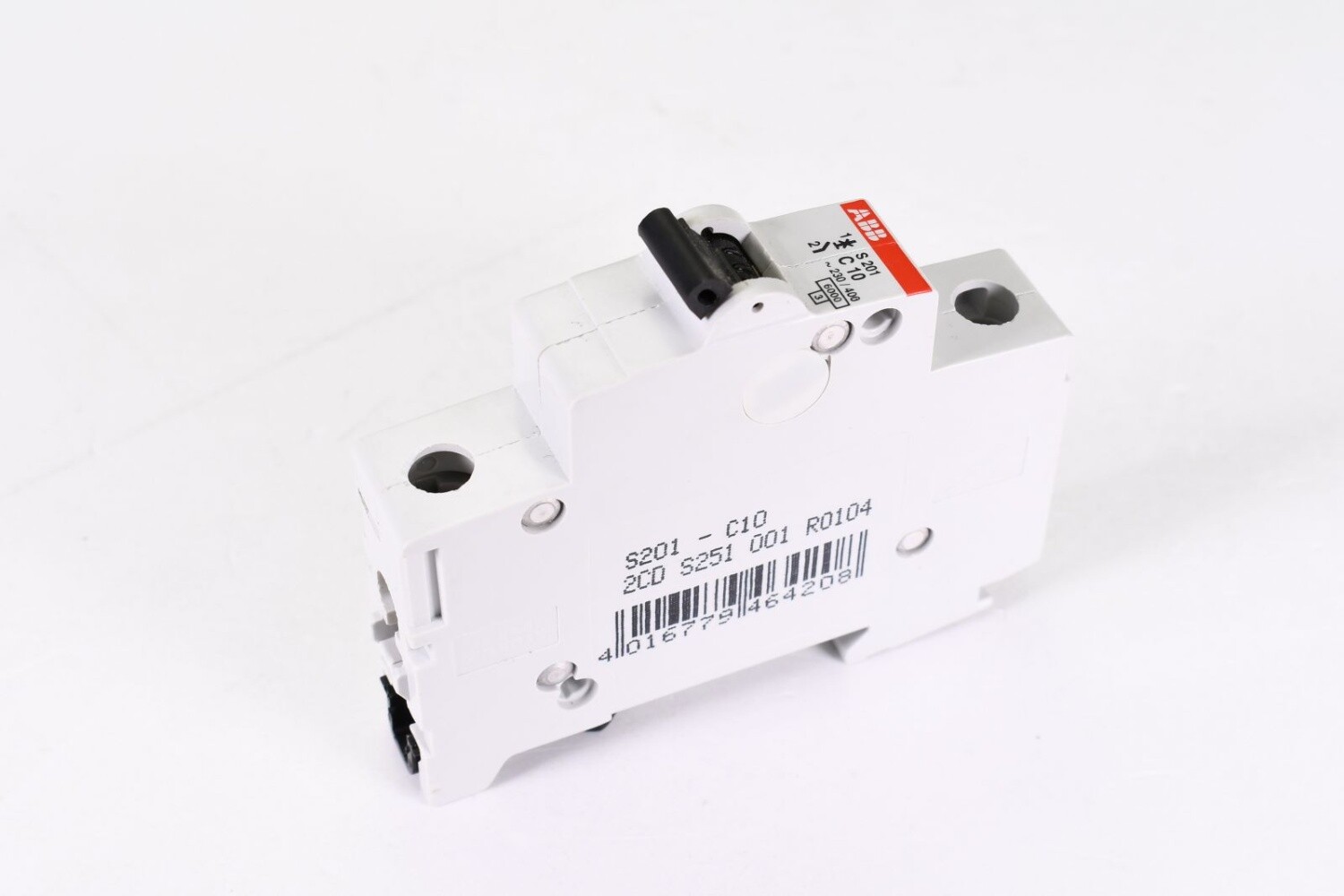 ABB 2CD S251 001 R0104, S201-C10, Miniature Circuit Breaker, C10