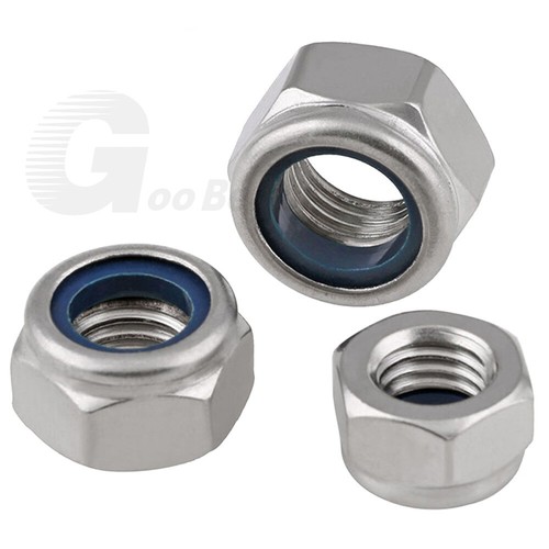 Selbstsichernde Muttern M6-M20 DIN 985 Feingewinde Stopmuttern Sicherungsmuttern - Bild 7 von 17