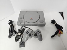 TESTED Sony PlayStation 1 PS1 (SCPH-7501) Console, Cords, & Controller