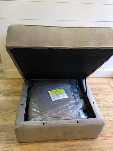 Belffin Modular Sofa Middle Module with Storage Accent Armless Chair - Picture 5 of 9