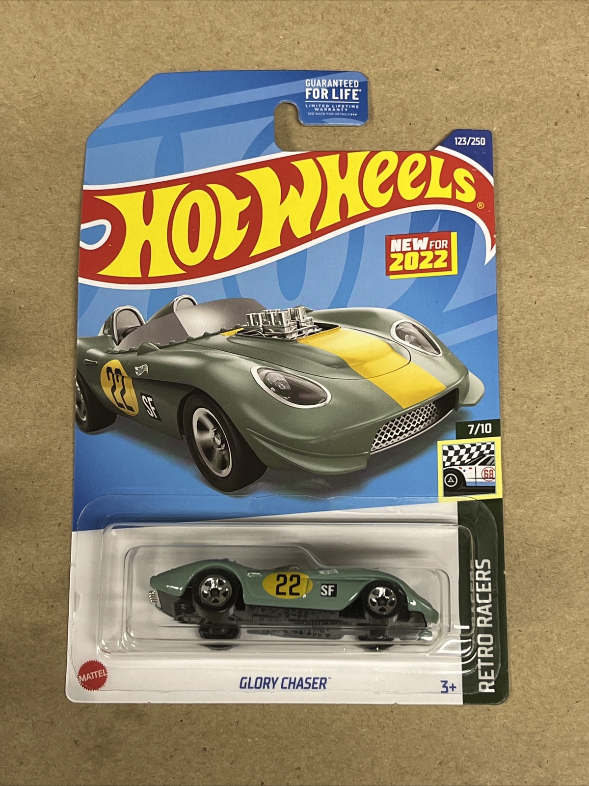 Glory Chaser 123/250 Hot Wheels 2022 HCT28 Retro Racers 7/10 - Brand New