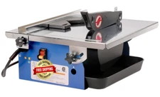 Cortadora De Azulejos 7" Agua Sierra Mesa Electrica Circular Banco Para Cortar