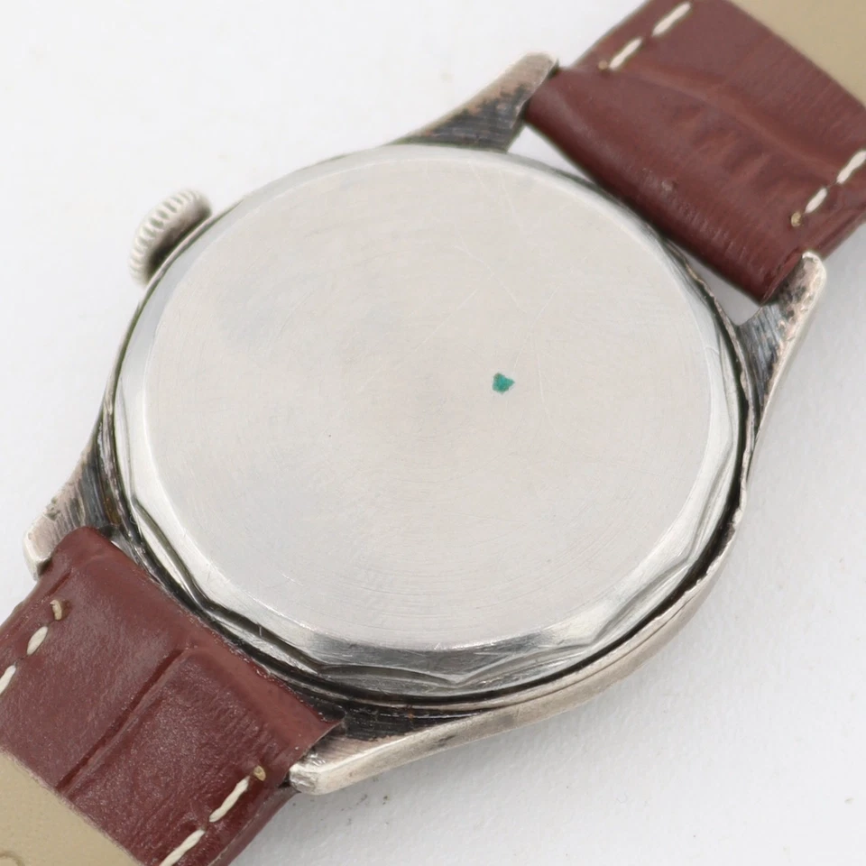 Vintage Pierce Copper Dial Men's Mechanical Wristwatch Swiss Sterling - Image 4 of 4