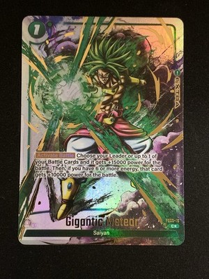 DRAGONBALL TCG GIGANTIC METEOR FS03-15 - ENG ENG ENG ENGLISH