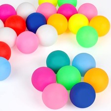 40mm Ping Pong Balls Table Tennis Balls Mix Colors Set of 28 Balls for Kids