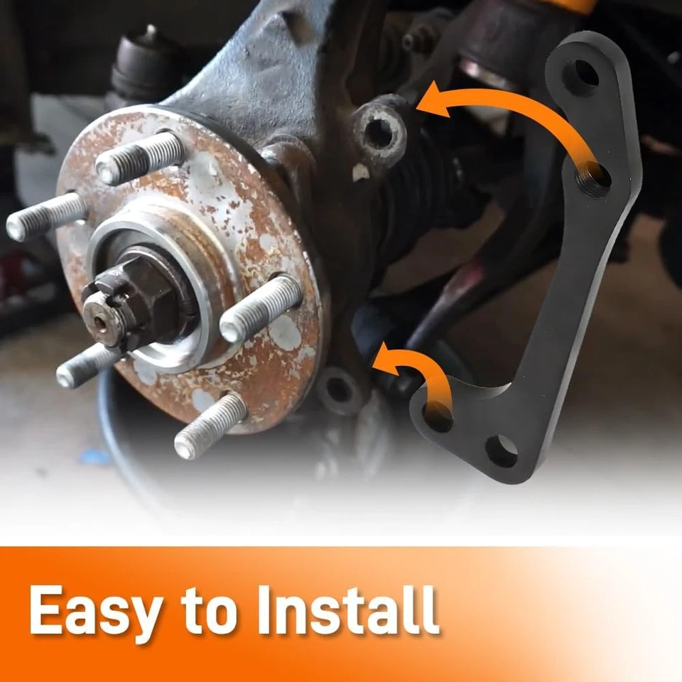 Soportes de montaje de pinza Brembo EVO para Mitsubishi Eclipse GSX GST DSM 1990-99 Foto 2 de 4