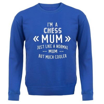 I'm A Chess Mum - Adult Hoodie / Sweater - Player Gambit Board Pieces Rook