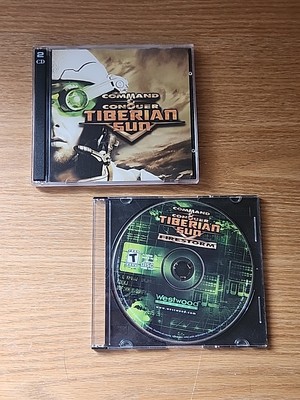 Command & Conquer: Tiberian Sun & Firestorm Bundle (PC, 2000)  - FREE SHIPPING 