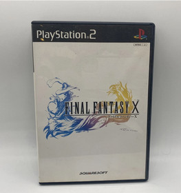 PS2 Playstation 2 Final Fantasy Ⅹ Slim Console Black CB SCPH-70000 NTSC-J set