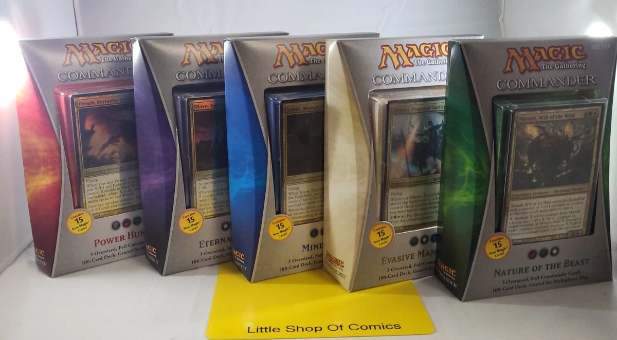 Magic: The Gathering Commander 2013 Set Sealed Collectible Card Game Decks  & Kits for sale | eBay