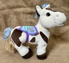 Vintage Cabbage Patch Kids Style And Care Pony Plush Horse Stuffed Animal Toy