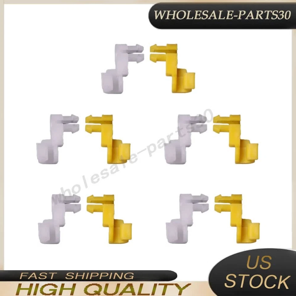New 5Sets Door Lock Rod Clip Retainer Fasteners fit for Toyota 4Runner 1984-2014 - Изображение 3 из 4