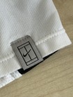Nike Court White Y2K Retro Vintage Short Sleeve Polo Shirt Top Mens Size Large L