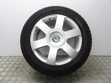 SKODA OCTAVIA MK2  16" ALLOY WHEEL & GOOD TYRE 205/55R16 1Z0601025B 2007-2012