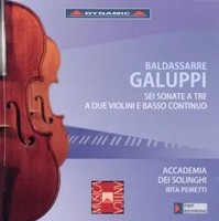Sonaten FüR 2 Violinen & Bc Nr.1-6 | Baldassare Galuppi | Deutsch | Audio-Cd