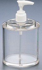 Huang Acrylic Oval Lotion Dispenser H-4015