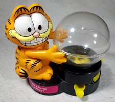 Vintage Garfield Plastic Gumball Machine 1978-1981 Superior Toy Co.