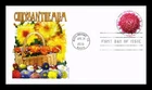 US COVER CHRYSANTHEMUM GLOBAL FOREVER FIRST DAY ISSUE PANDA CACHET