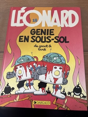 Comic Leonard Genie im Keller 18 von Grande & Turk von Dargaud  A10