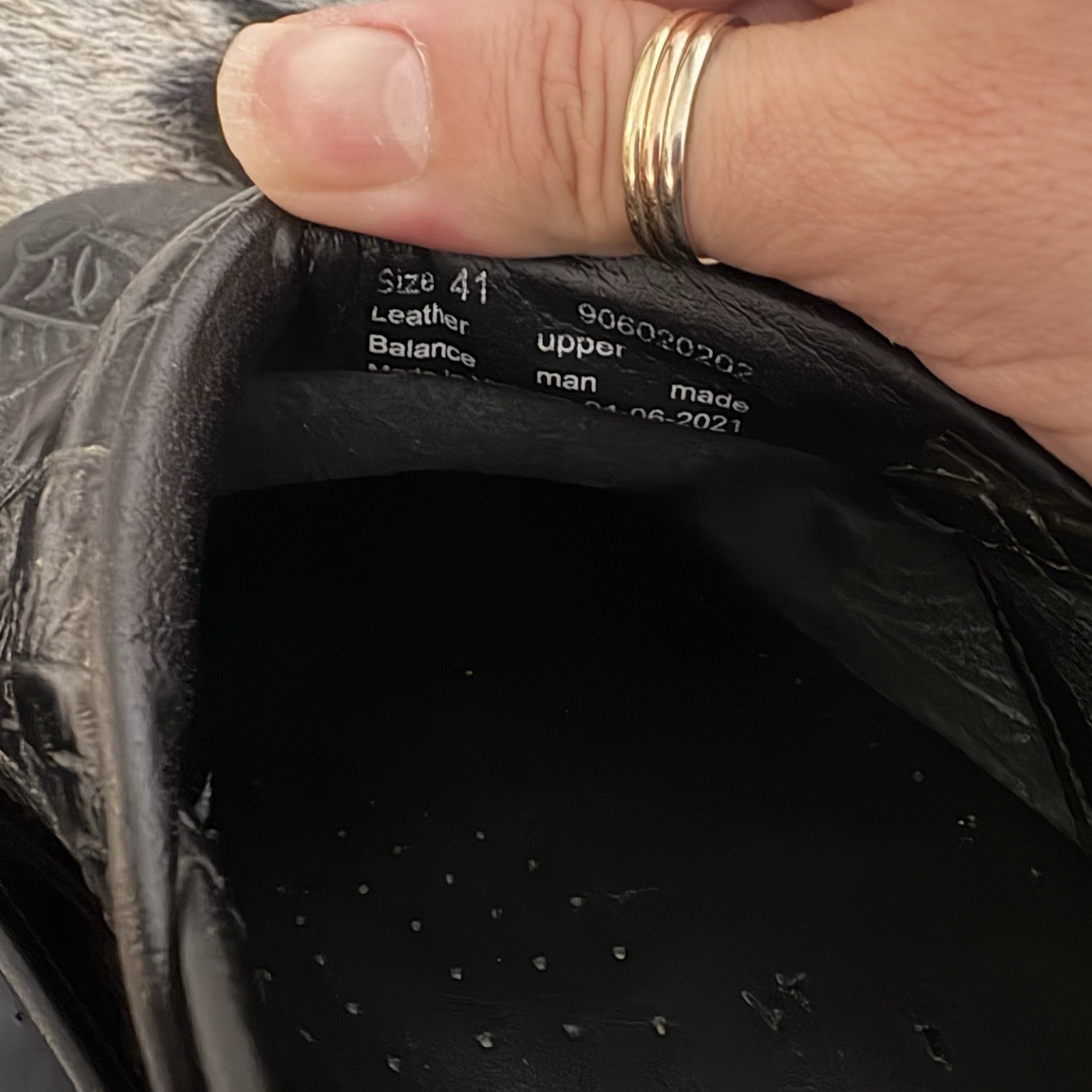 DANSKO Professional Black Tooled Embossed Leather Clogs Size 41